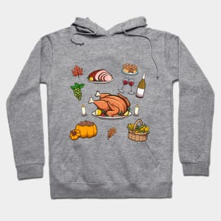 Thanksgiving Food Hoodie